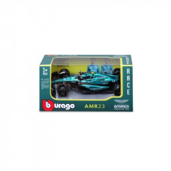 Bburago 1/43 F1 versenyautó - Aston Martin AMR23 (#14 (F. Alonso) Autó, jármű Bburago