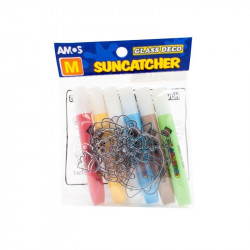 Kifesthető ablakdísz szett karácsonyi Party dekoráció Nincs