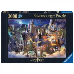 Puzzle 3000 db - Roxfort 3000+ darabos puzzle Ravensburger