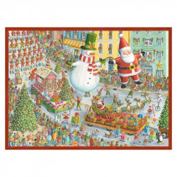 Puzzle 500 db - Közeledik a Karácsony! 500-999 darabos puzzle Ravensburger