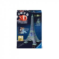 Puzzle 3D 216 db - Eiffel torony 3D puzzle Ravensburger
