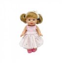 Lány baba cumisüveggel 30cm