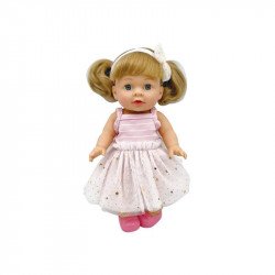 Lány baba cumisüveggel 30cm Csecsemő baba Nincs