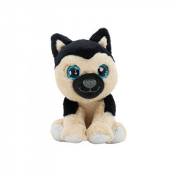 Plüss hangot adó kiskutyák, 12 cm, 6 féle