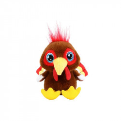 Plüss hangot adó háziállatok, 12 cm, 6 féle