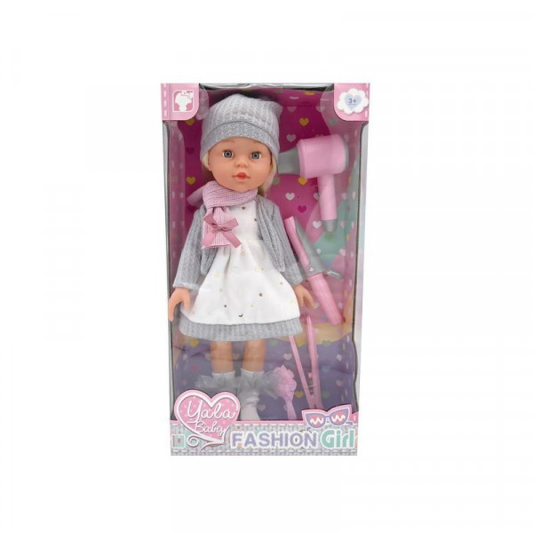 Baba kiegészítőkkel 43cm