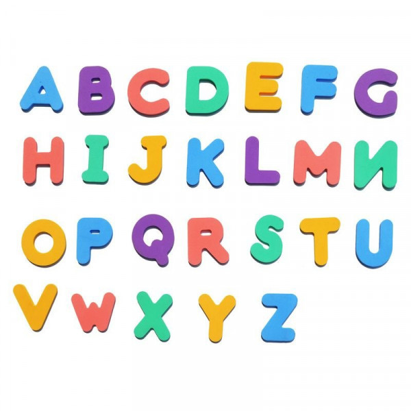 Betűs fürdőjáték (26 db)