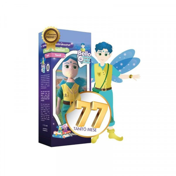 Bello, 77 Mesével Tanító plüss
