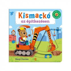 Kismackó az építkezésen Könyv