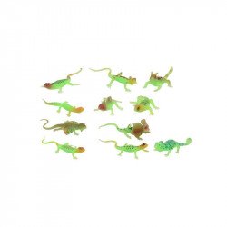 Sötétben világító hüllők Állatfigura, állatszett Nincs