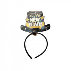 Happy New Year Fejdísz  13 Cm, többféle