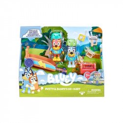 Bluey Gokart Készlet 2 Figurával Mesefigura Nincs