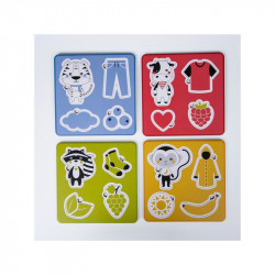 Gagagu puzzle színek
