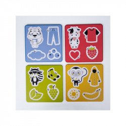 Gagagu puzzle színek Bébi kiegészítők GaGaGu