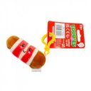 Karácsonyi plüss kulcstartó, 12 cm, 8 féle