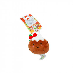 Karácsonyi plüss kulcstartó, 12 cm, 8 féle