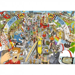 Puzzle 1000 db - Visszapillantó kerékpározás