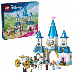 LEGO 43275 Hamupipőke kastélya és hintója Disney™ LEGO