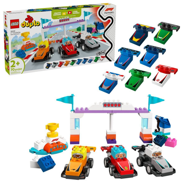 LEGO 10445 F1® versenyautók és pilóták