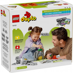 LEGO 10425 Vonatalagút és sínek kiegészítő szett