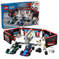 LEGO 60444 F1®-es garázs, Mercedes-AMG és Alpine autók LEGO® LEGO