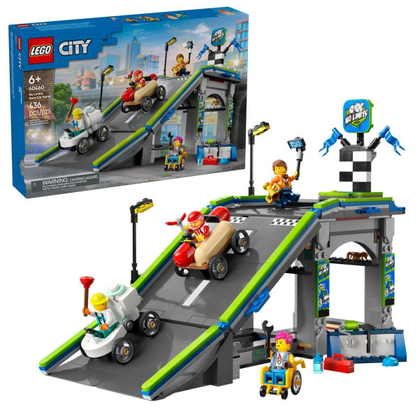 LEGO 60460 Határok nélkül: Versenypálya rámpákkal