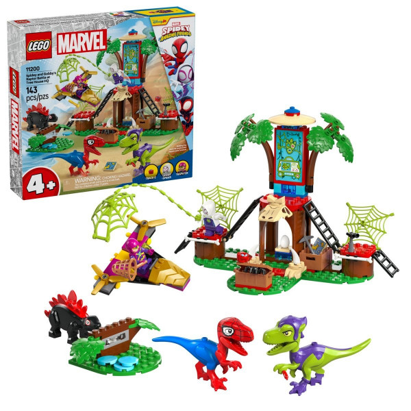LEGO 11200 Pókember és Gobby raptorcsatája a lombház főhadiszálláson