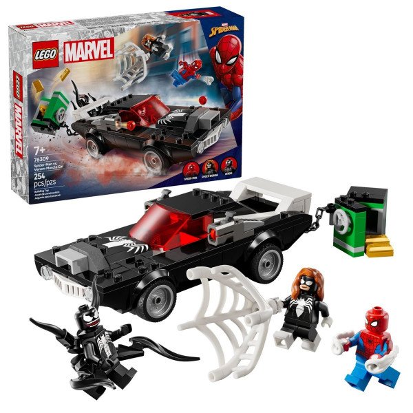 LEGO 76309 Pókember vs. Venom sportautója