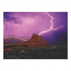 Puzzle 500 db - Rózsaszín villám 500-999 darabos puzzle Ravensburger