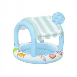 Sweet Shoppe árnyékolt gyerekmedence1.04m x 84cm Medence Nincs