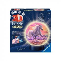 Puzzle 3D 72 db - Lovak a parton 3D puzzle Ravensburger