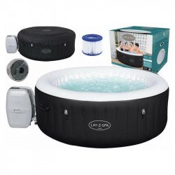Bestway jakuzzi Lay-Z-Spa1.80m x 66cm Miami AirJet 4 Black Medence Nincs