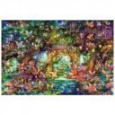 Puzzle 4000 db - Tündérek rejtélyes világa