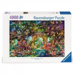 Puzzle 4000 db - Tündérek rejtélyes világa 3000+ darabos puzzle Ravensburger