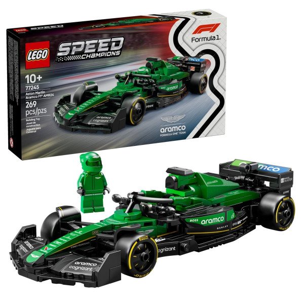 LEGO 77245 ASTON MARTIN ARAMCO F1® AMR24 VERSENYAUTÓ