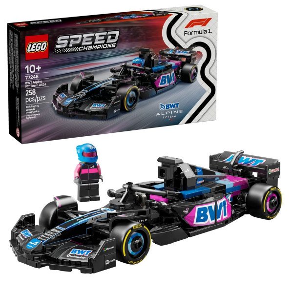 LEGO 77248 BWT ALPINE F1® TEAM A524 VERSENYAUTÓ