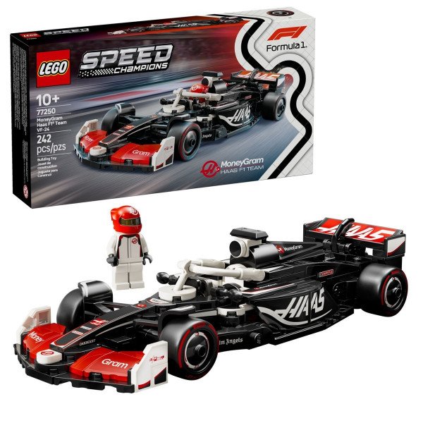 LEGO 77250 MONEYGRAM HAAS F1® TEAM VF-24 VERSENYAUTÓ