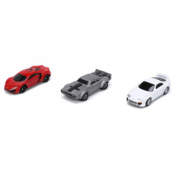 Simba: Fast & Furious 3-Pack Nano Cars Wave 4 Autó, jármű Simba