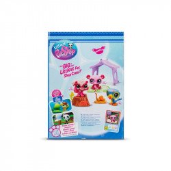 LPS Camping 3 db-os készlet S2 Gyűjthető Littlest Pet Shop