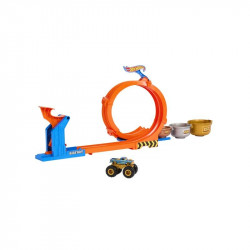 Hot wheels monster trucks 50. Évfordulós bigfoot hurokpálya Autópálya, parkolóház Hot Wheels