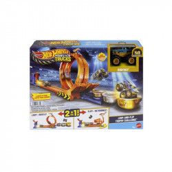 Hot wheels monster trucks 50. Évfordulós bigfoot hurokpálya Autópálya, parkolóház Hot Wheels