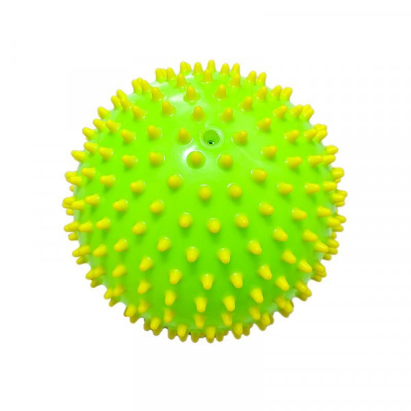 Műanyag masszázs labda 110g 15 cm