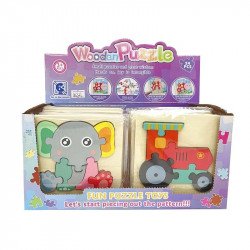 Fa puzzle, 12 féle Fa puzzle Nincs