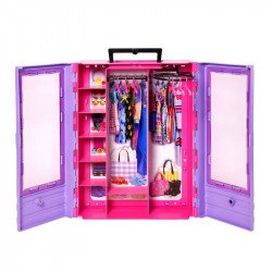 Barbie fashionista öltözőszekrény új Baba, babakocsi Mattel