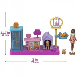 Barbie mini BarbieLand játékszett - kisállatbolt