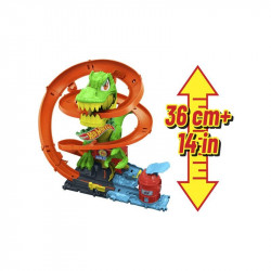 Hot wheels T-rex támadás pályaszett Autópálya, parkolóház Hot Wheels