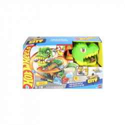 Hot wheels T-rex támadás pályaszett Autópálya, parkolóház Hot Wheels