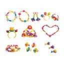 Műanyag pattintós gyöngyfűző készlet