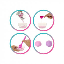 Barbie Party Reveal szett - Francia bulldog Baba, babakocsi Mattel