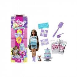 Barbie Party Reveal szett - Corgi Baba, babakocsi Mattel